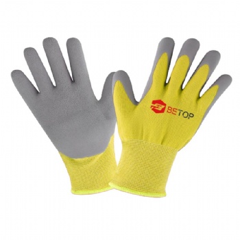 Yellow Children's Gardening Gloves for Age 3-12