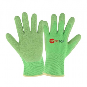 Anti-slip Green Gardening Gloves for Child