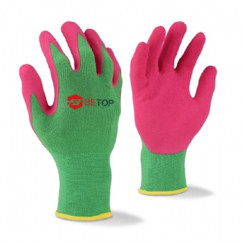 13G Bamboo Spandex Liner Gardening Gloves for Women