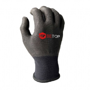 Smooth Surface Ultra-thin Black Vinyl Wrap Gloves