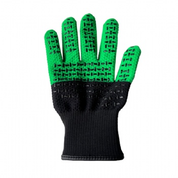 Double Color Nylon Anti-slip Gloves